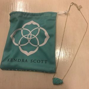 Kendra Scott Isla Pendant - Variegated Turquoise